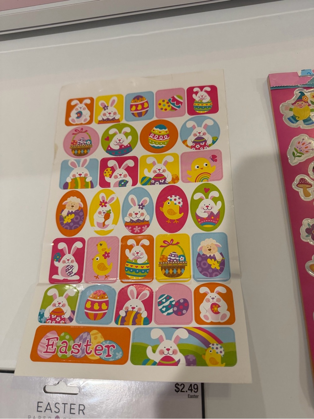 Large bundle Easter & Spring Stickers & manipulatives for crafts & learning - Picture 2 of 14